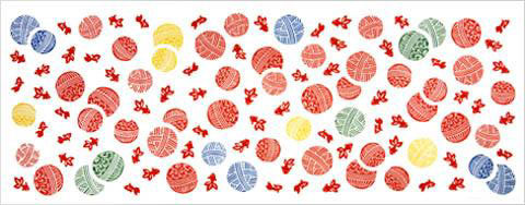 差分染手ぬぐい